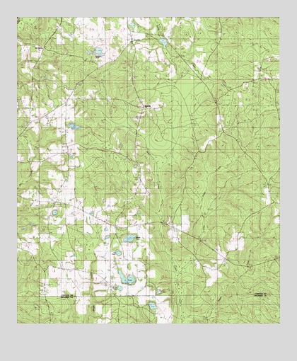 Nymph, AL USGS Topographic Map