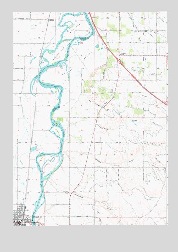 Nyssa, OR USGS Topographic Map