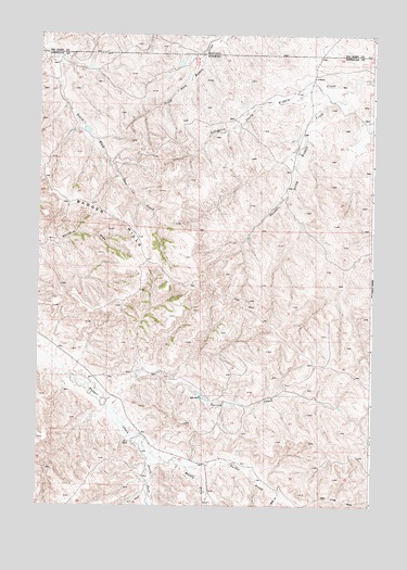 O T O Ranch, WY USGS Topographic Map
