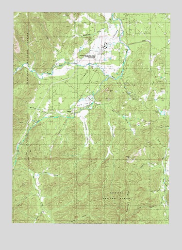 O'Brien, OR USGS Topographic Map
