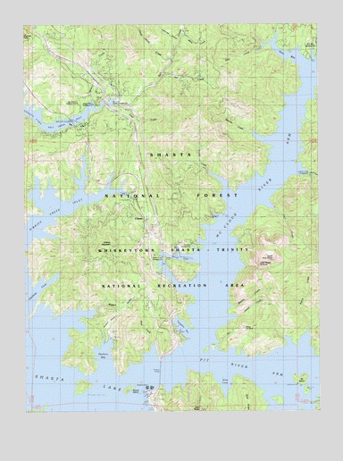 O'Brien, CA USGS Topographic Map