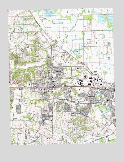 O'Fallon, MO USGS Topographic Map
