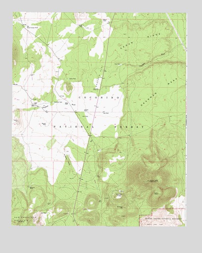 O'Leary Peak, AZ USGS Topographic Map