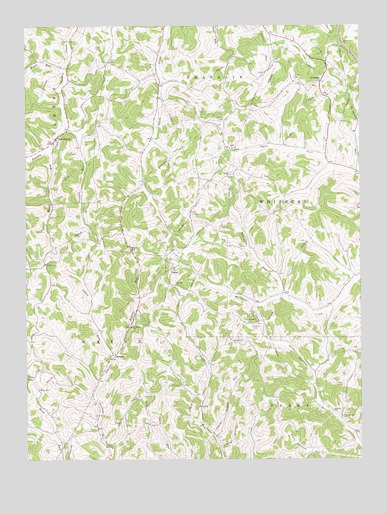 Oak Forest, PA USGS Topographic Map