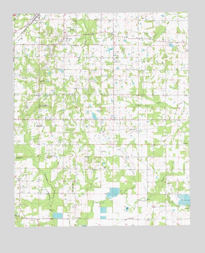Oak Grove, AR USGS Topographic Map