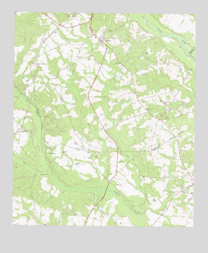 Oak Park, GA USGS Topographic Map