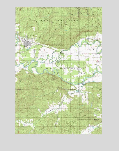 Oakville, WA USGS Topographic Map