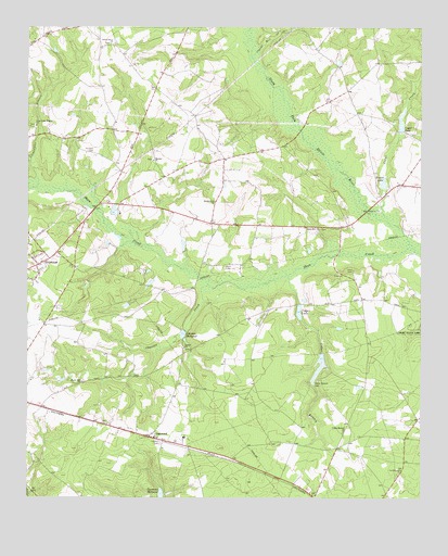 Oakwood, SC USGS Topographic Map
