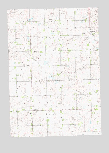 Bemis, SD USGS Topographic Map