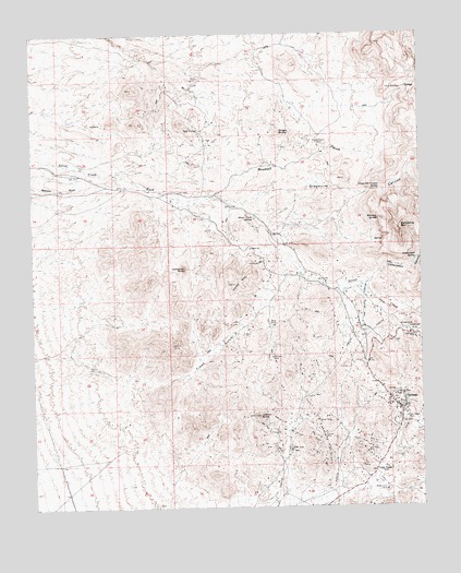 Oatman, AZ USGS Topographic Map