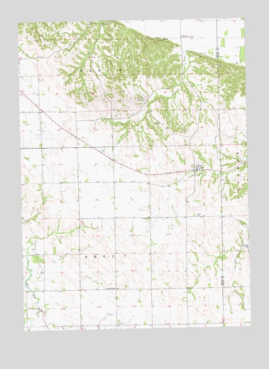 Obert, NE USGS Topographic Map