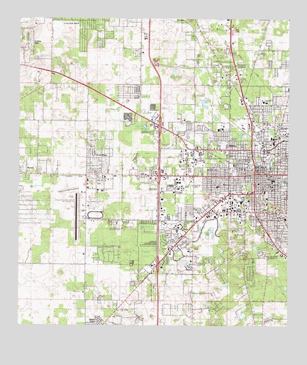 Ocala West, FL USGS Topographic Map