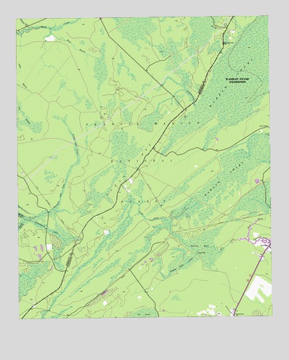 Ocean Bay, SC USGS Topographic Map