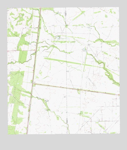 Ben Bolt SE, TX USGS Topographic Map