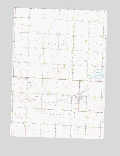 Ocheyedan, IA USGS Topographic Map