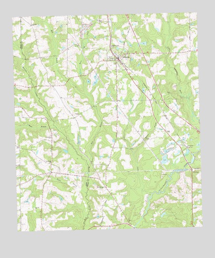 Ochlocknee, GA USGS Topographic Map