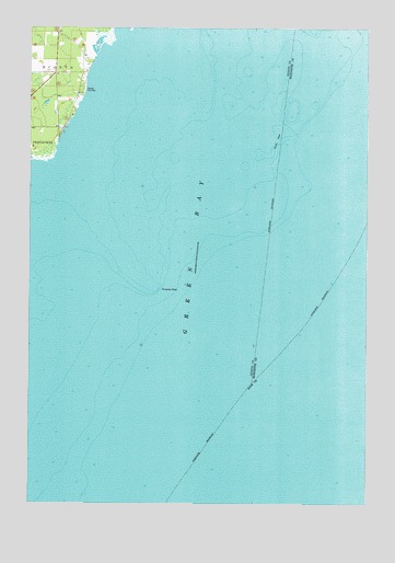 Oconto SE, WI USGS Topographic Map