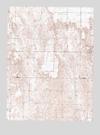 Oconto SW, NE USGS Topographic Map