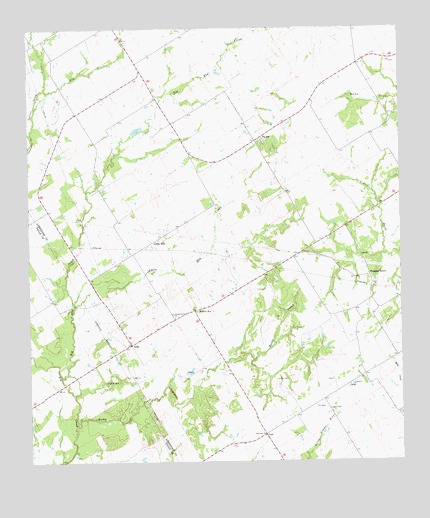 Odds, TX USGS Topographic Map