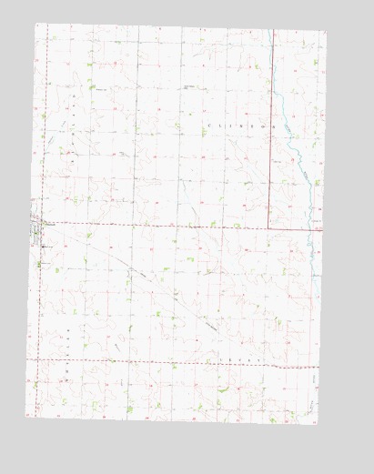Odebolt East, IA USGS Topographic Map