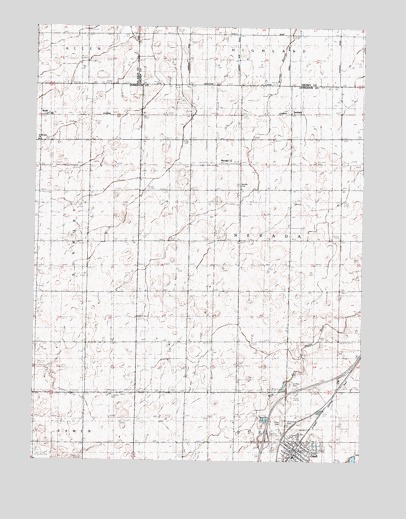 Odell, IL USGS Topographic Map