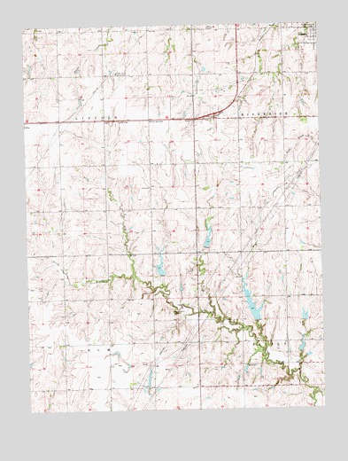 Odell NE, NE USGS Topographic Map