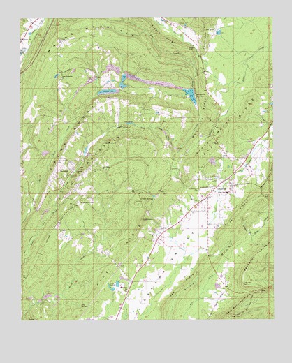 Odenville, AL USGS Topographic Map