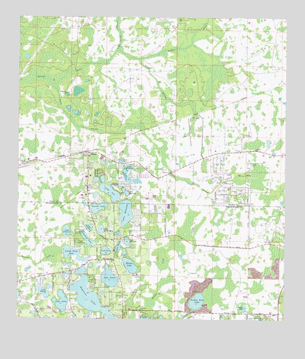 Odessa, FL USGS Topographic Map