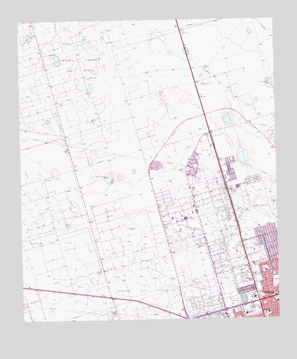 Odessa NW, TX USGS Topographic Map