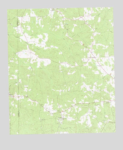 Odessadale, GA USGS Topographic Map