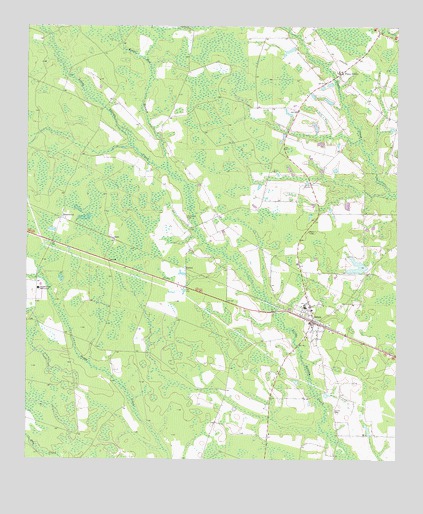 Odum, GA USGS Topographic Map