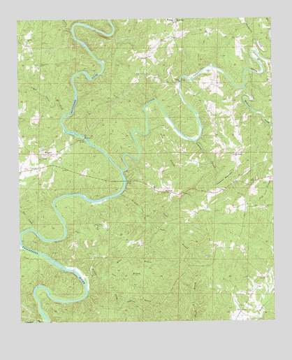 Ofelia, AL USGS Topographic Map