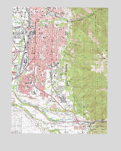 Ogden, UT USGS Topographic Map