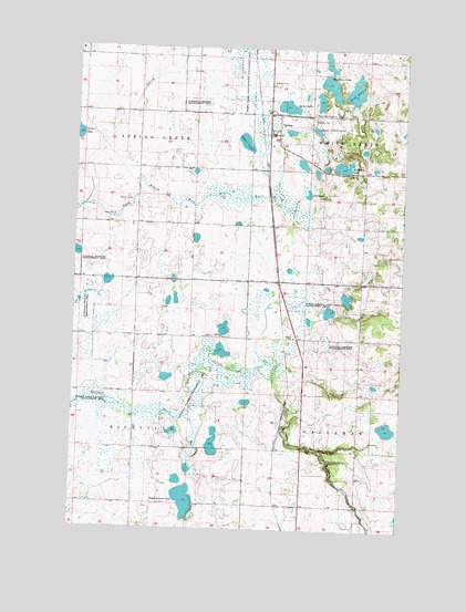 Ogema, MN USGS Topographic Map