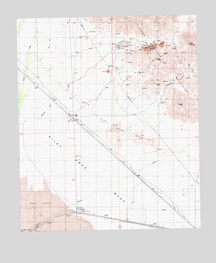 Ogilby, CA USGS Topographic Map