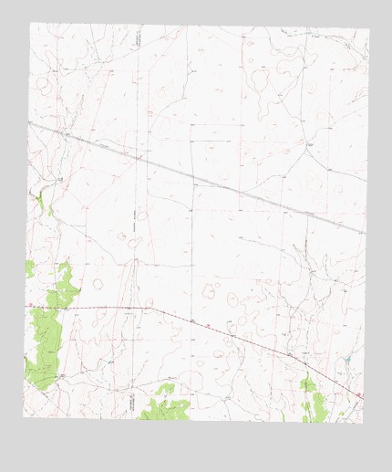 Oglesby Ranch, TX USGS Topographic Map