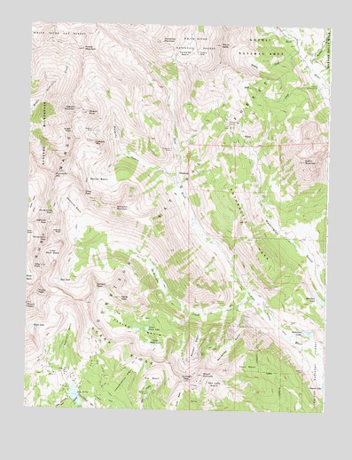 Oh-be-joyful, CO USGS Topographic Map