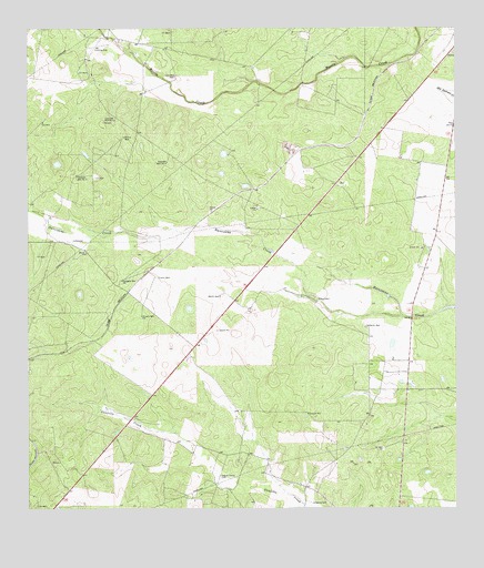 Benavides NE, TX USGS Topographic Map
