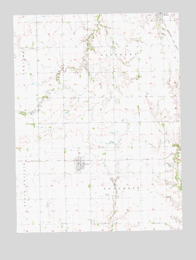 Ohiowa, NE USGS Topographic Map