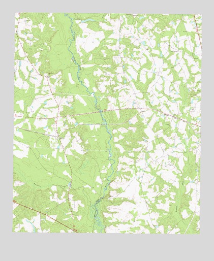 Ohoopee, GA USGS Topographic Map