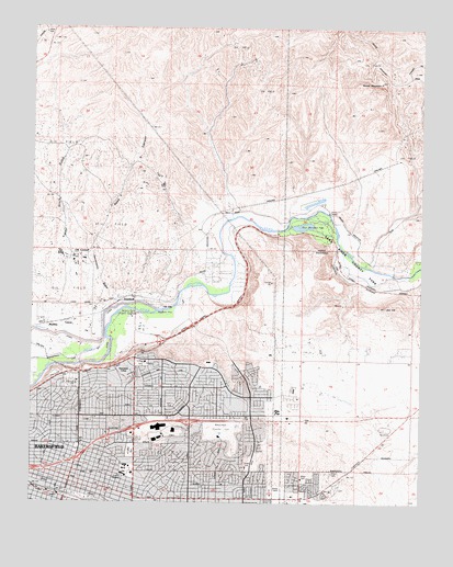 Oil Center, CA USGS Topographic Map
