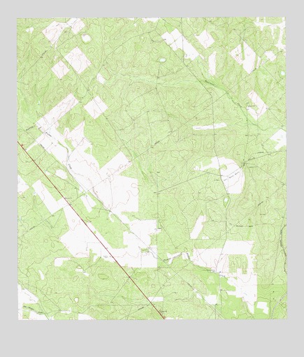 Benavides NW, TX USGS Topographic Map