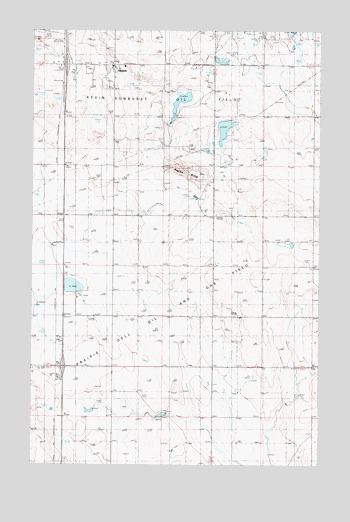 Oilmont, MT USGS Topographic Map
