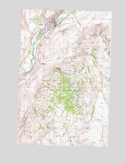 Okanogan, WA USGS Topographic Map