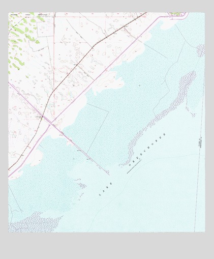 Okeechobee SW, FL USGS Topographic Map