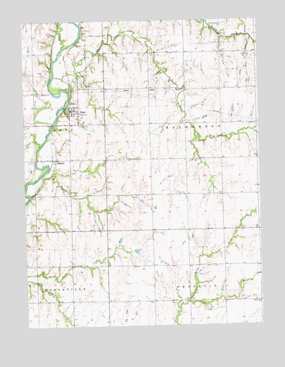 Oketo, KS USGS Topographic Map