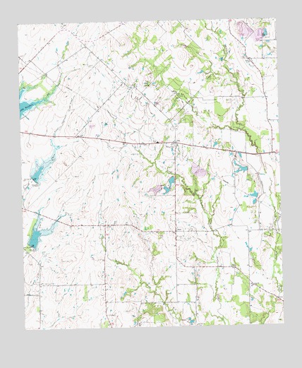 Ola, TX USGS Topographic Map