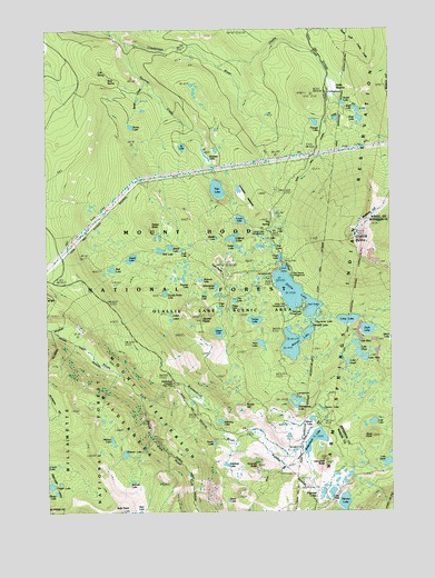 Olallie Butte, OR USGS Topographic Map
