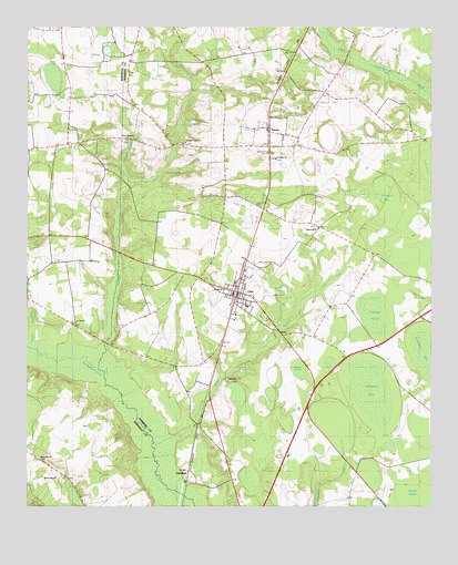 Olar, SC USGS Topographic Map