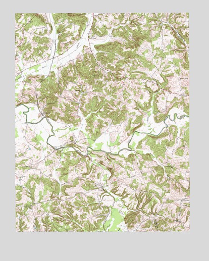 Olaton, KY USGS Topographic Map